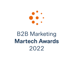 B2B Marketing Martech Awards 2022 logo